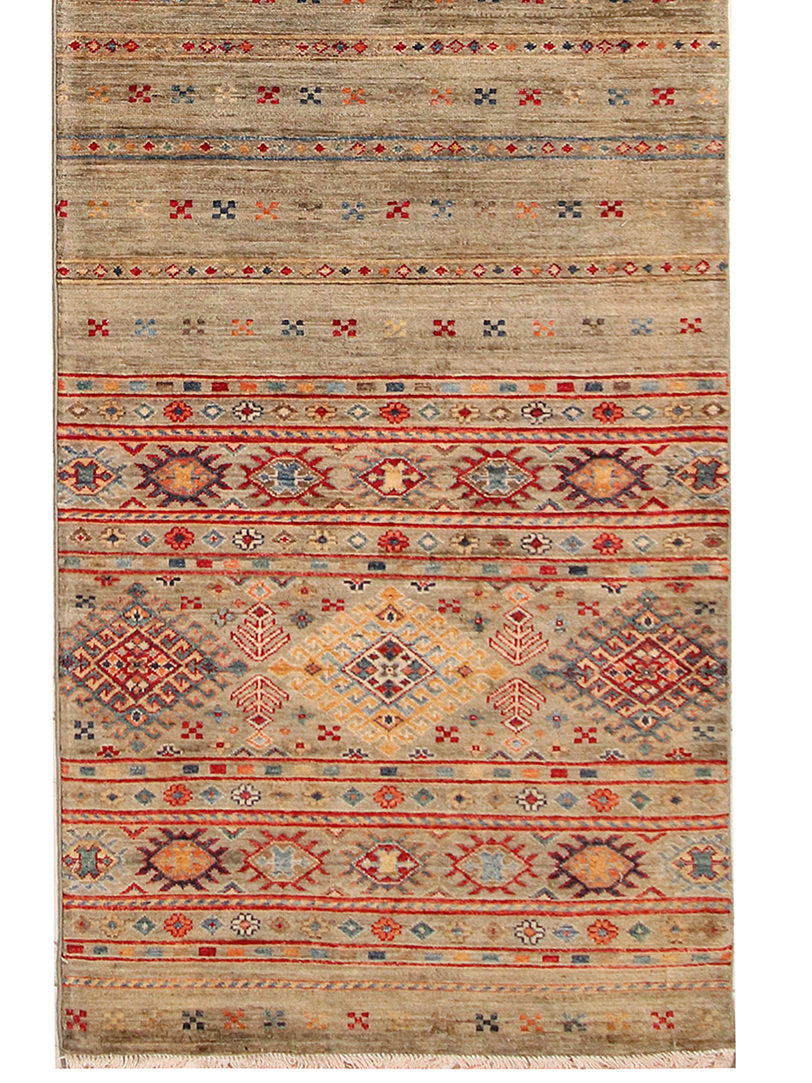 Chobi Schal ca. 83 x 299 cm, Unikat / Einzelstück