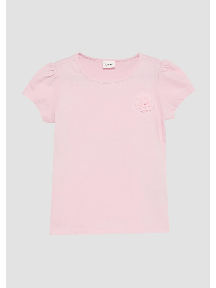 s.Oliver T-Shirt kurzarm in Pink günstig kaufen