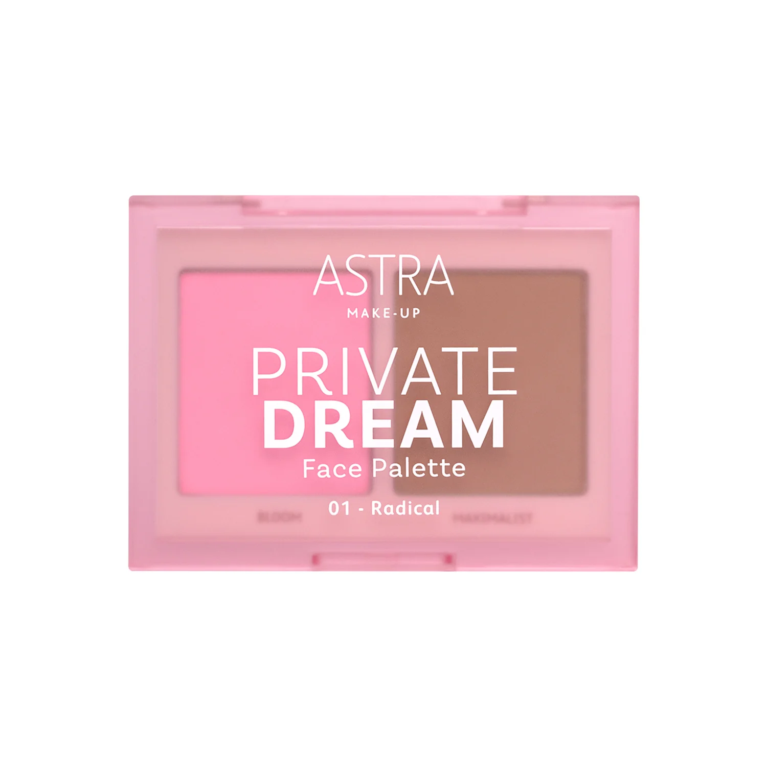 PRIVATE DREAM paleta za lice - Paleta za lice, kompaktno rumenilo, bronzer, konturiranje lica