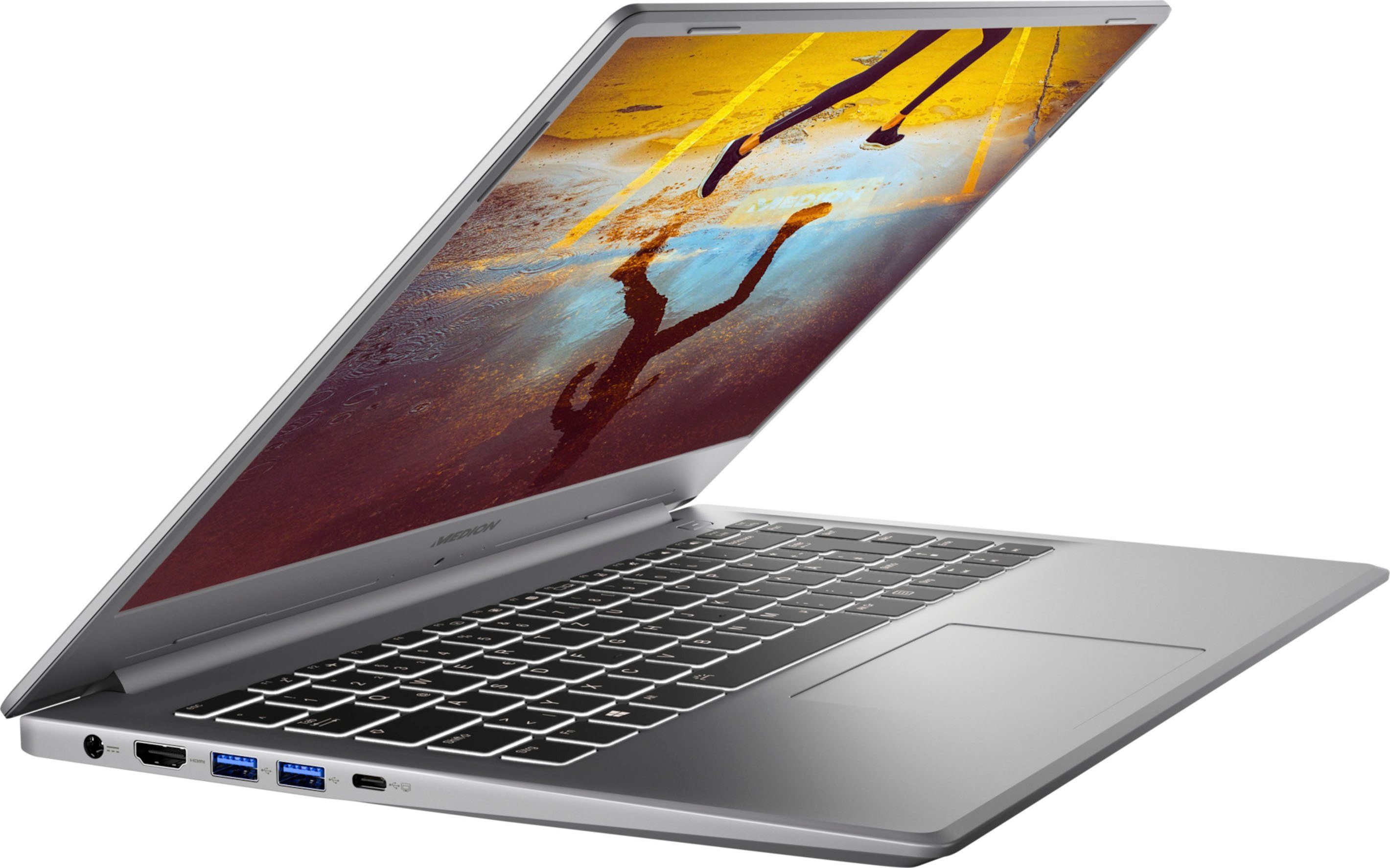 Medion® AKOYA S15449 Notebook (39,62 cm/15,6 Zoll, Intel Core i5 1135G7, Iris Xe Graphics, 1000 GB SSD)