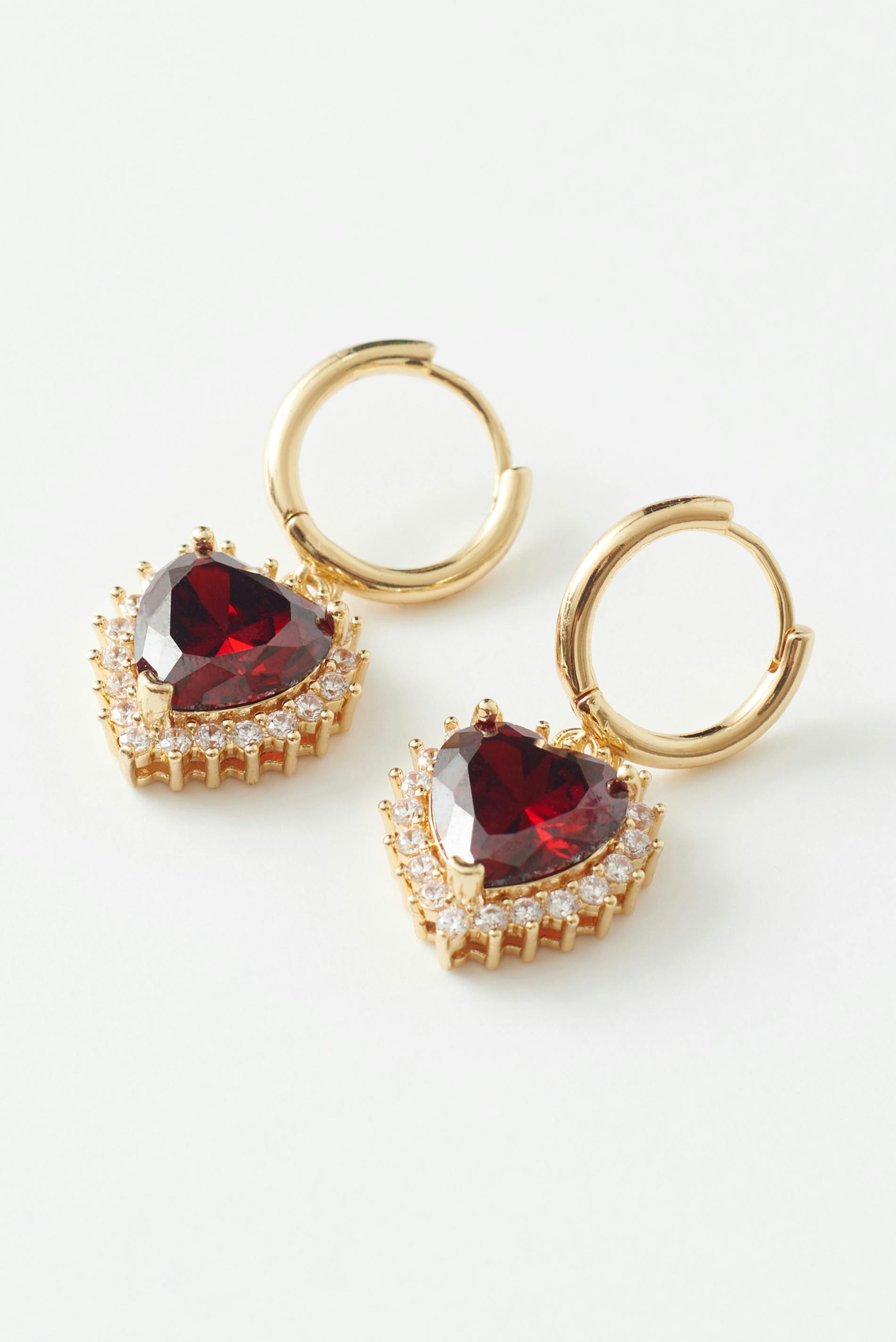 Heart earrings