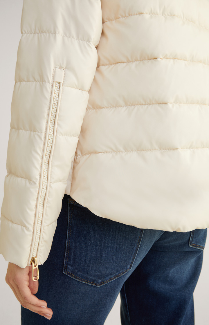 Steppjacke in Hellbeige