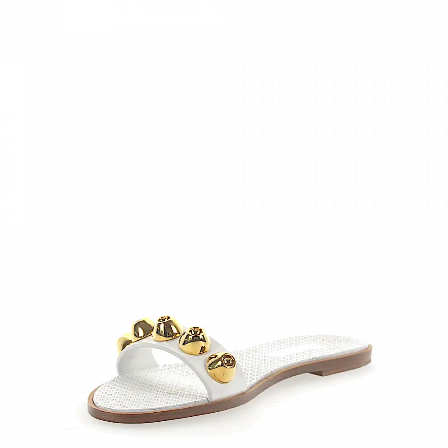 Miu Miu - Schaftsandalen - weiß