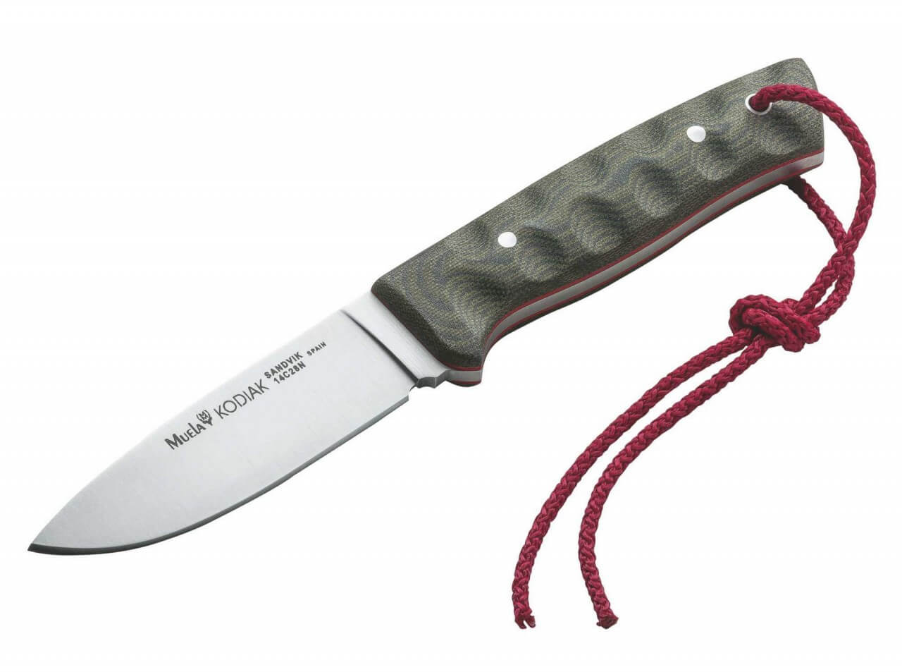 Kodiak Green Canvas Micarta