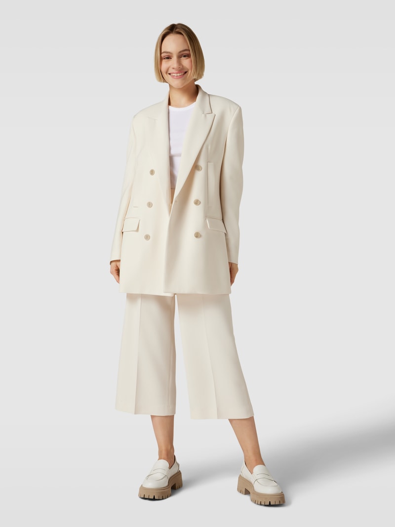 Blazer mit Pattentaschen in offwhite