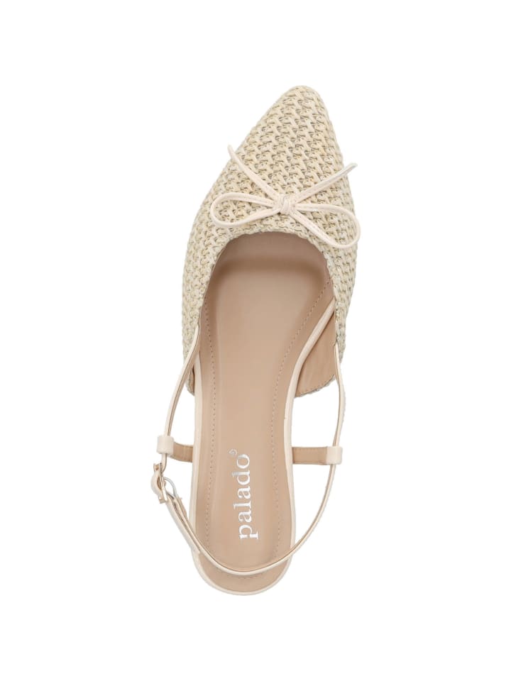 palado Sling-Ballerinas in Beige günstig kaufen