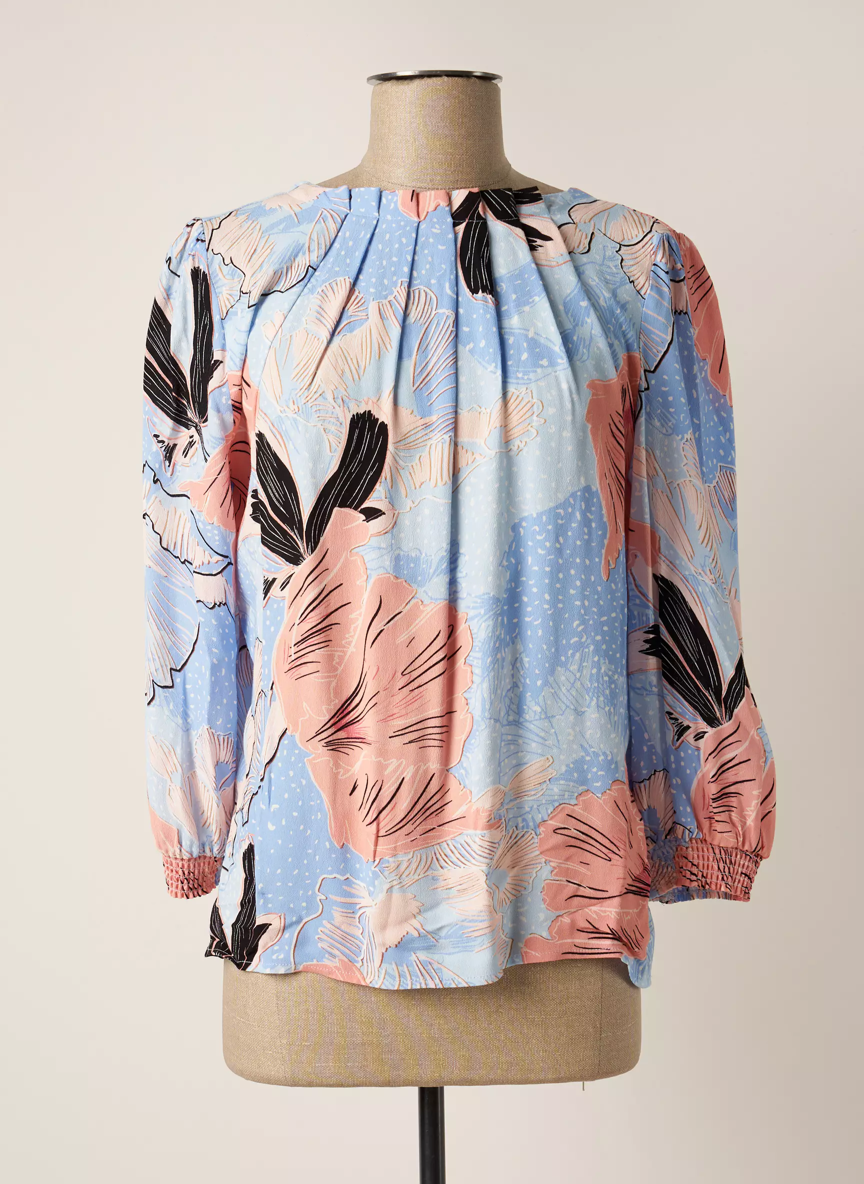Signature Blouses Femme couleur bleu