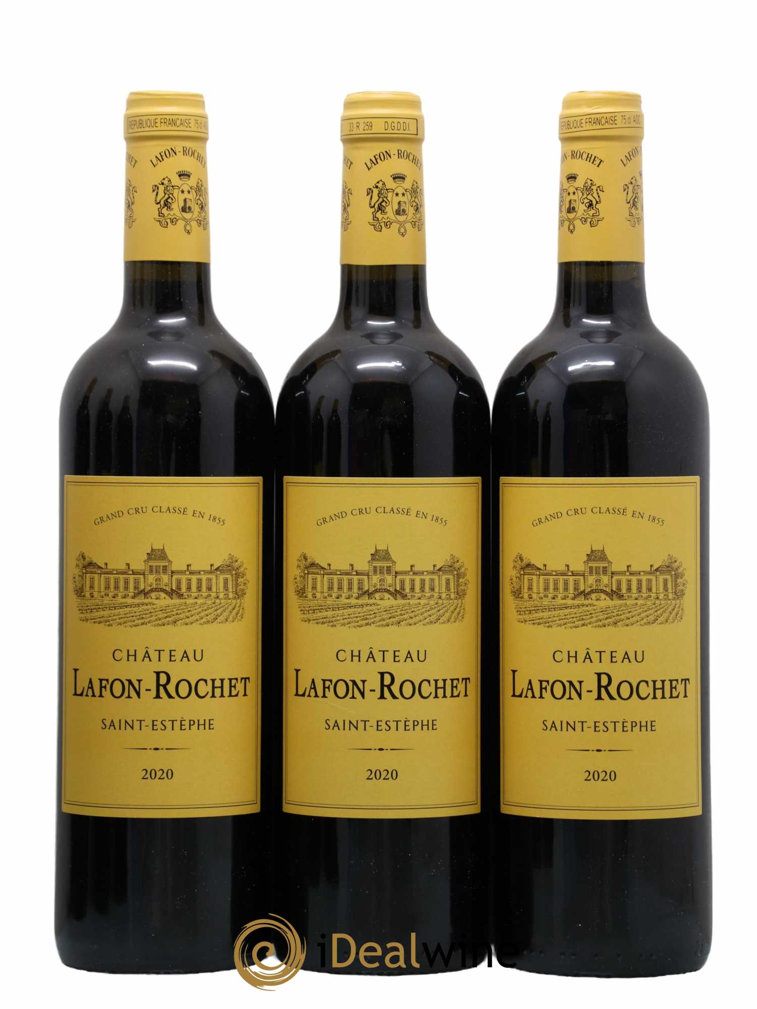 Château Lafon Rochet 4ème Grand Cru Classé  2020 - Lot de 6 Bouteilles