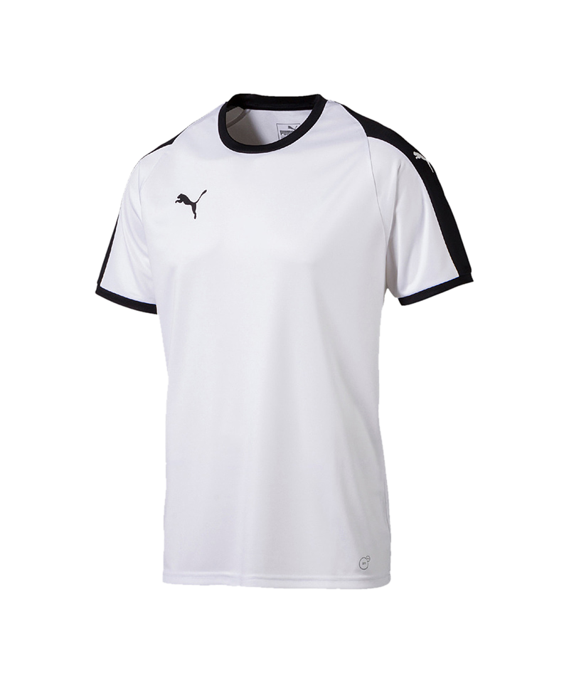 PUMA LIGA Trikot kurzarm Weiss Schwarz F04