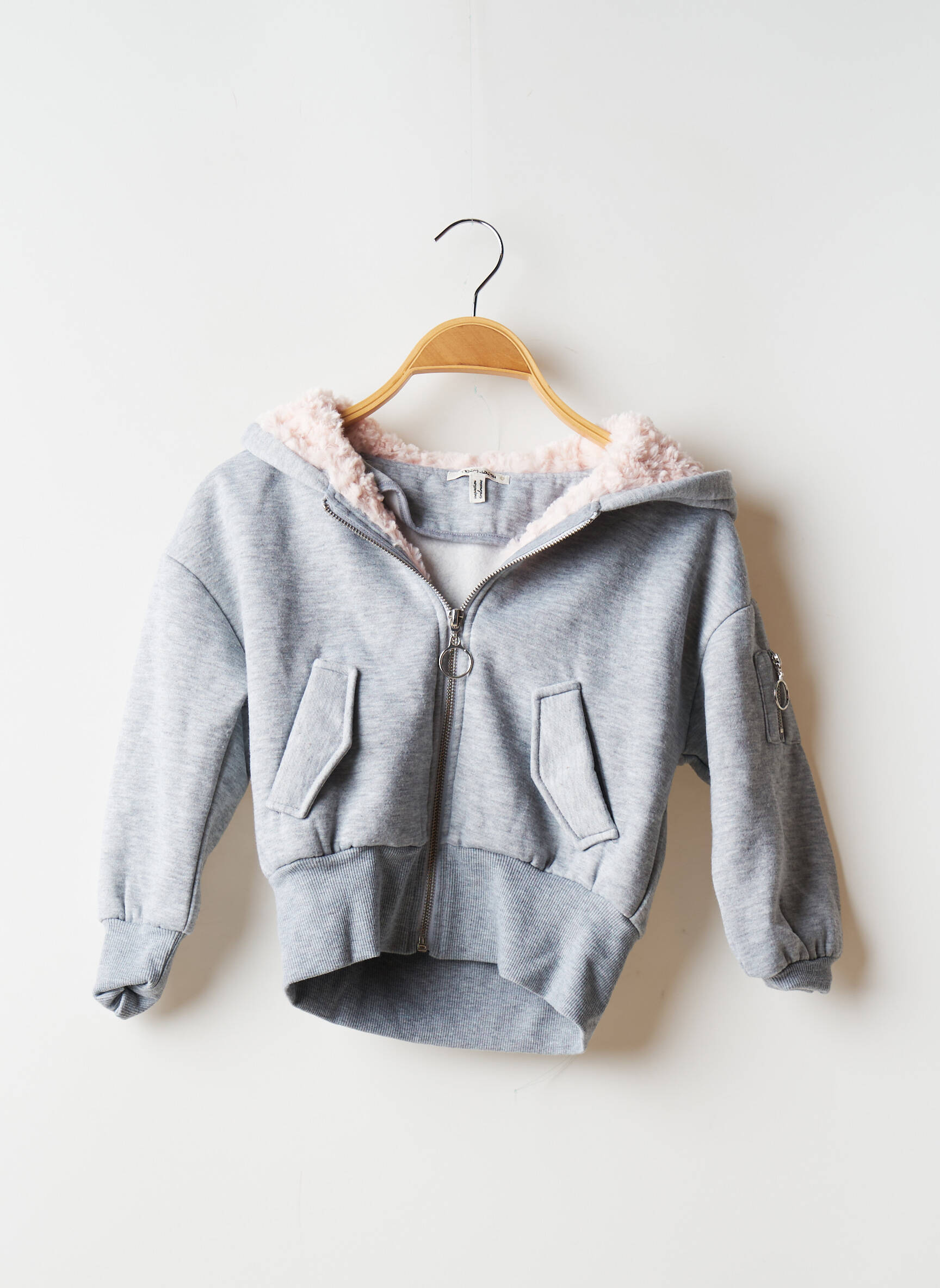 Teddy Smith Vestecasual Fille couleur gris