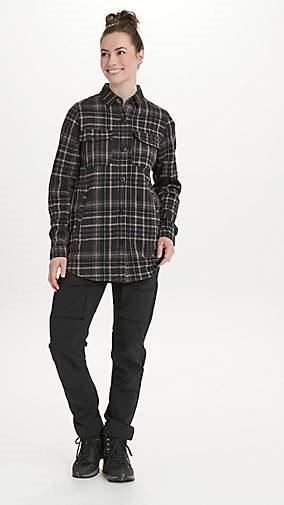 Whistler Fleece-Hemd Milly mit tollem Karo-Muster
