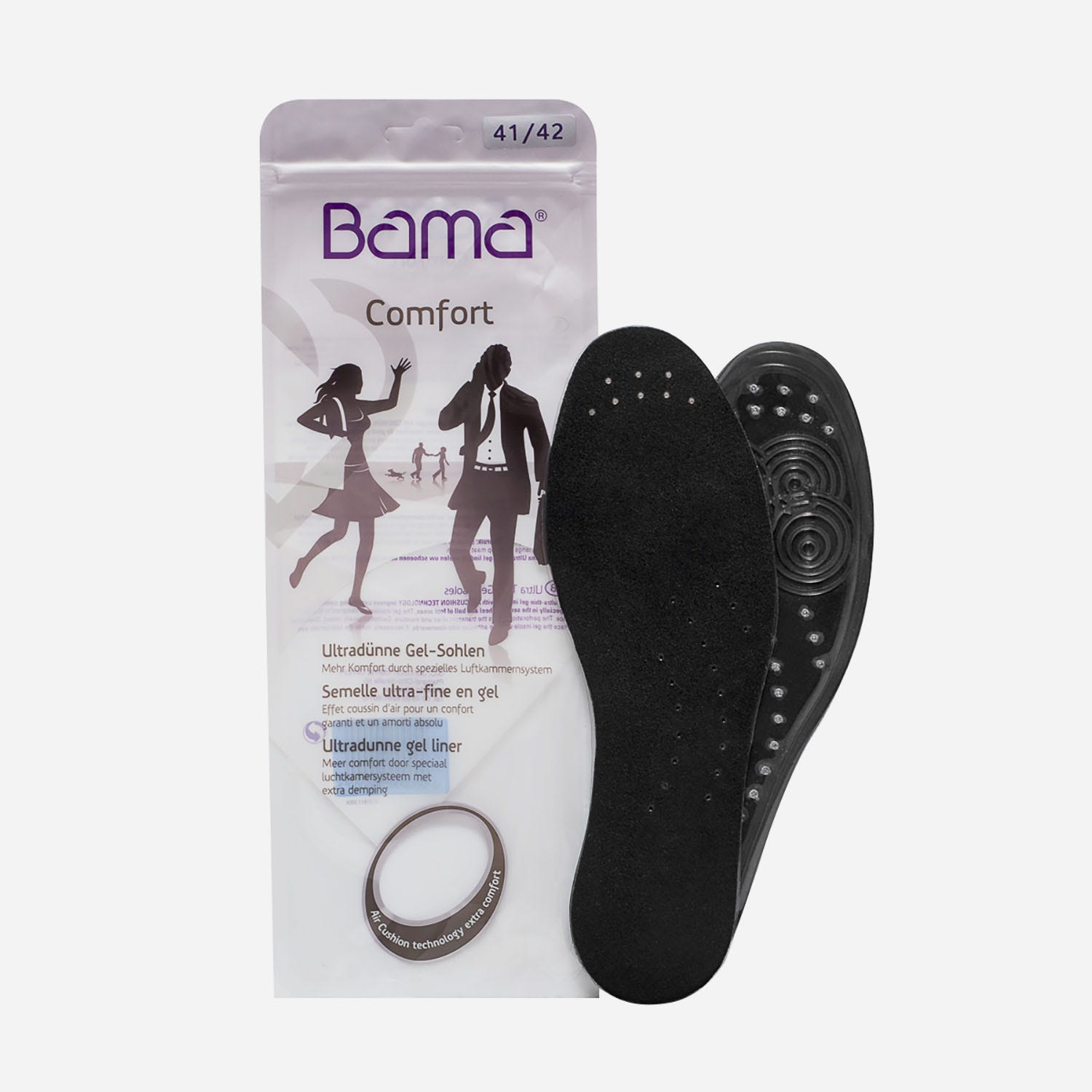 Semelle homme en gel ultra-fine