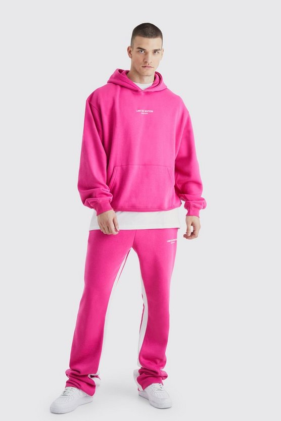 Tall kastiger Oversize Limited Trainingsanzug mit Kapuze