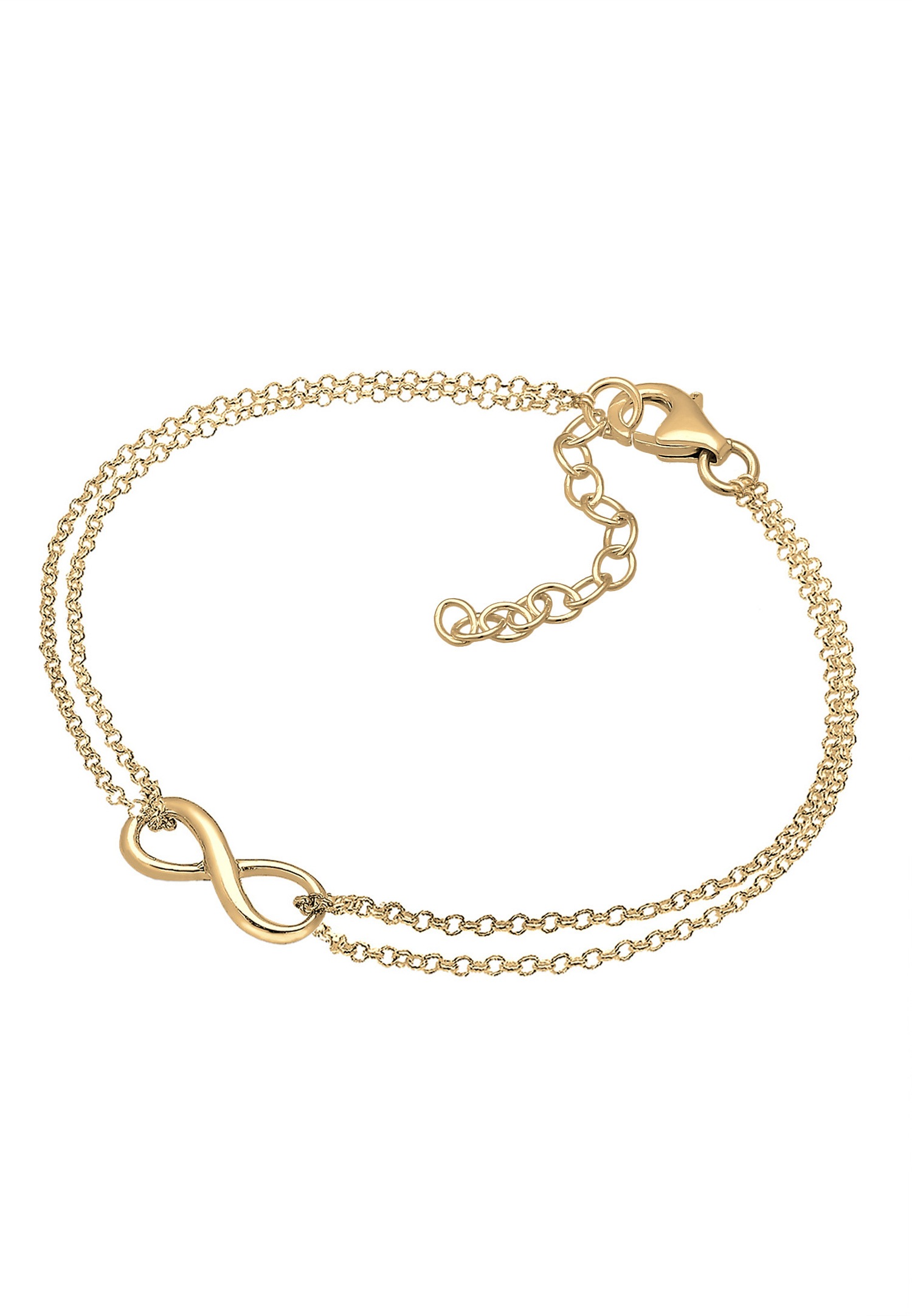 Elli női végtelen trend szimbólum 925 sterling ezüstből