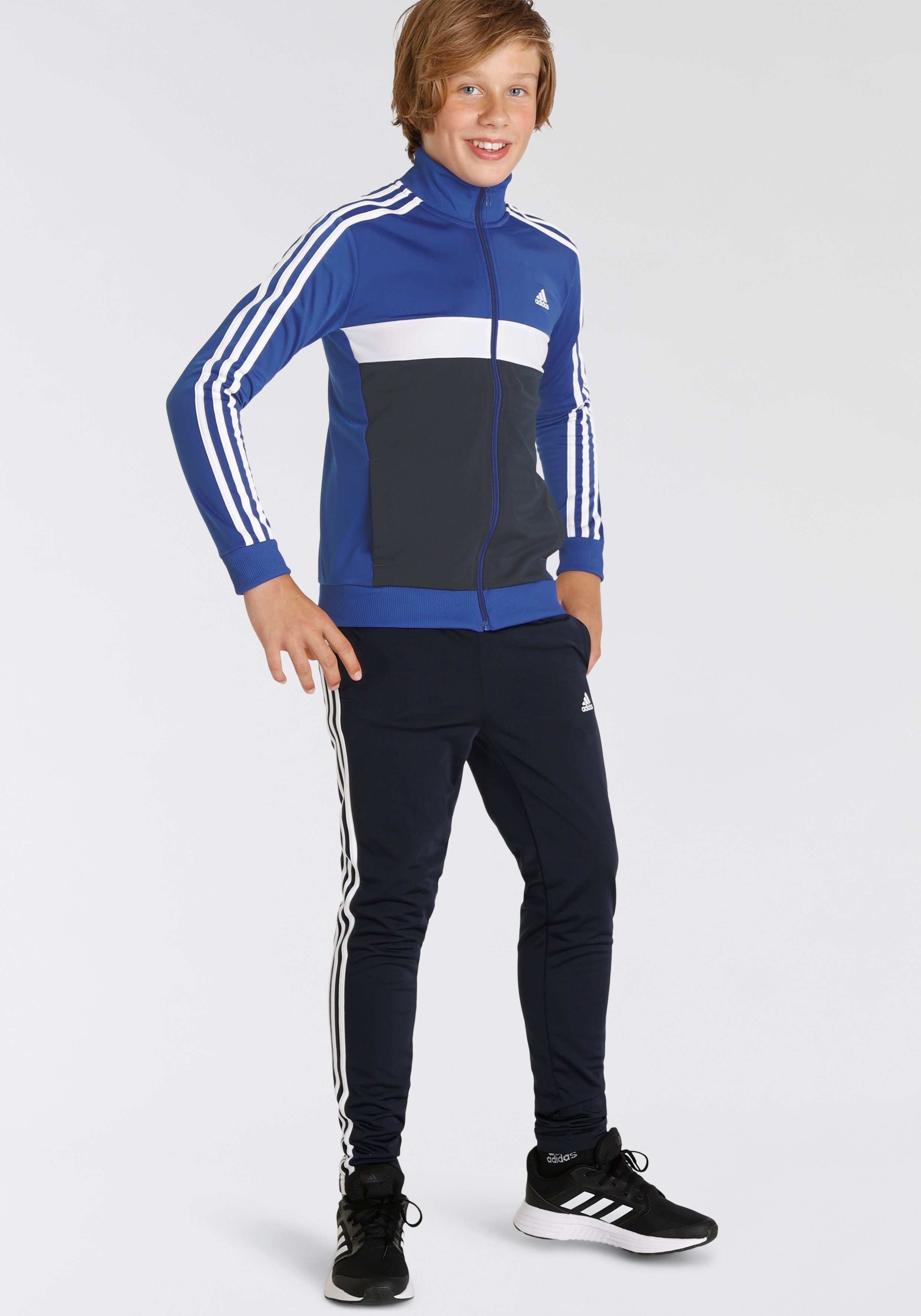 adidas Sportswear Trainingsanzug ESSENTIALS 3-STREIFEN TIBERIO (2-tlg)