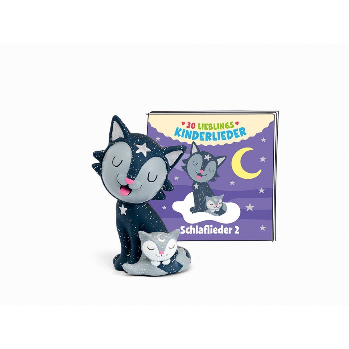 tonies Hörspielfigur Tonies-Schlaflieder 2, (1-St), magnethaftend,handbemalt,integrierter NFC-Chip