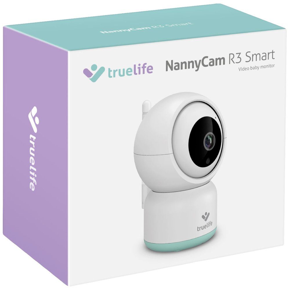 TrueLife Babyphone truelife TrueLife NannyCam R3 Smart TLNCR3S Babyphone mit Kamera WLAN