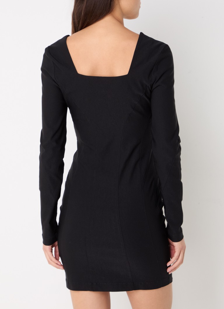 NIKKIE Duncan mini dress with backless design
