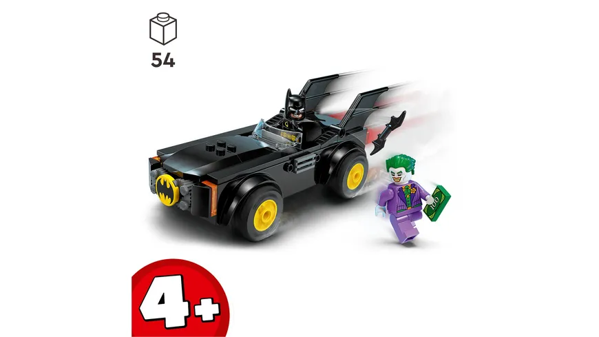 LEGO DC 76264 Verfolgungsjagd im Batmobile: Batman vs. Joker