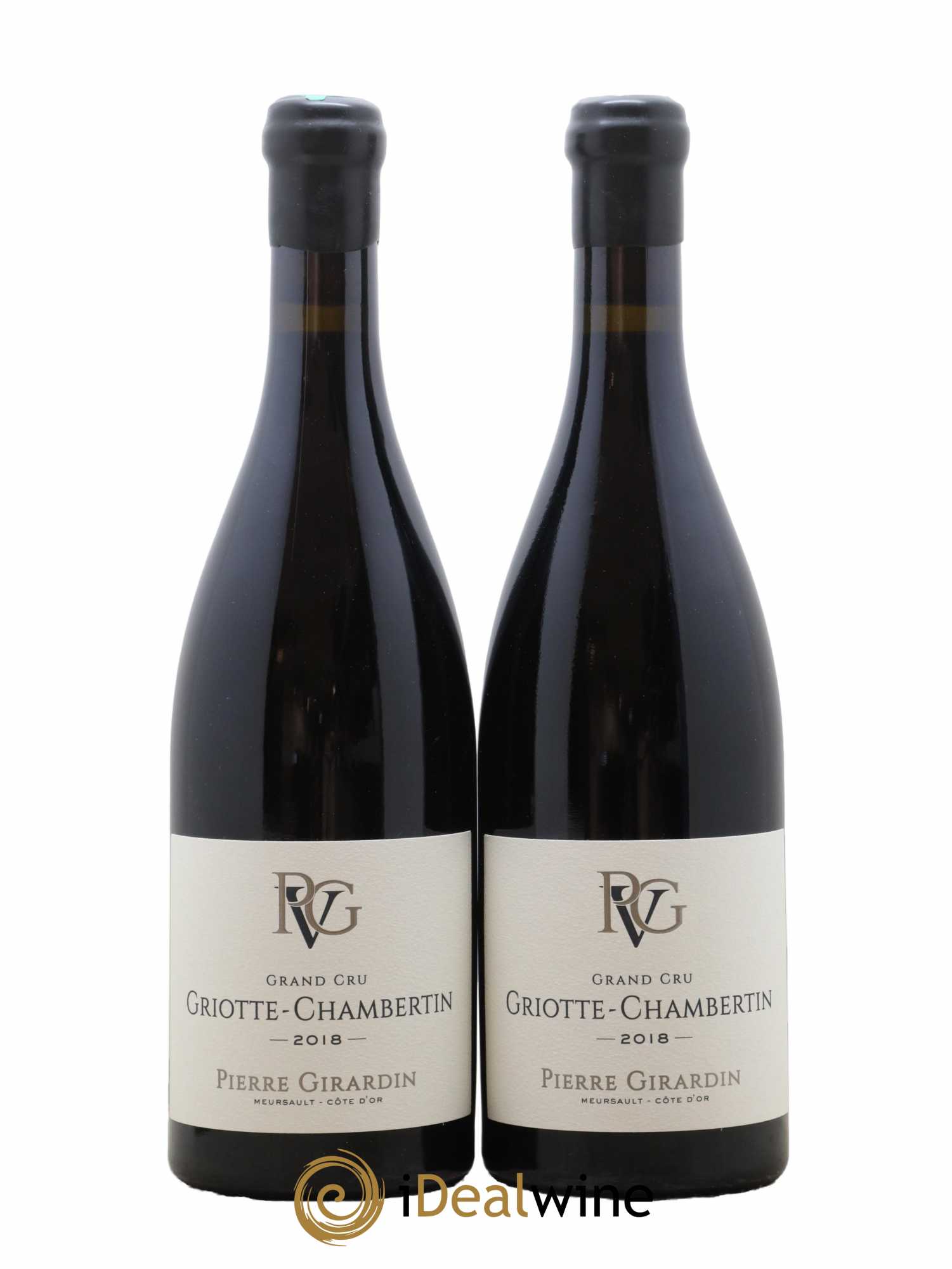 Griotte-Chambertin Grand Cru Domaine Pierre Girardin 2018 - Lot de 2 Bouteilles