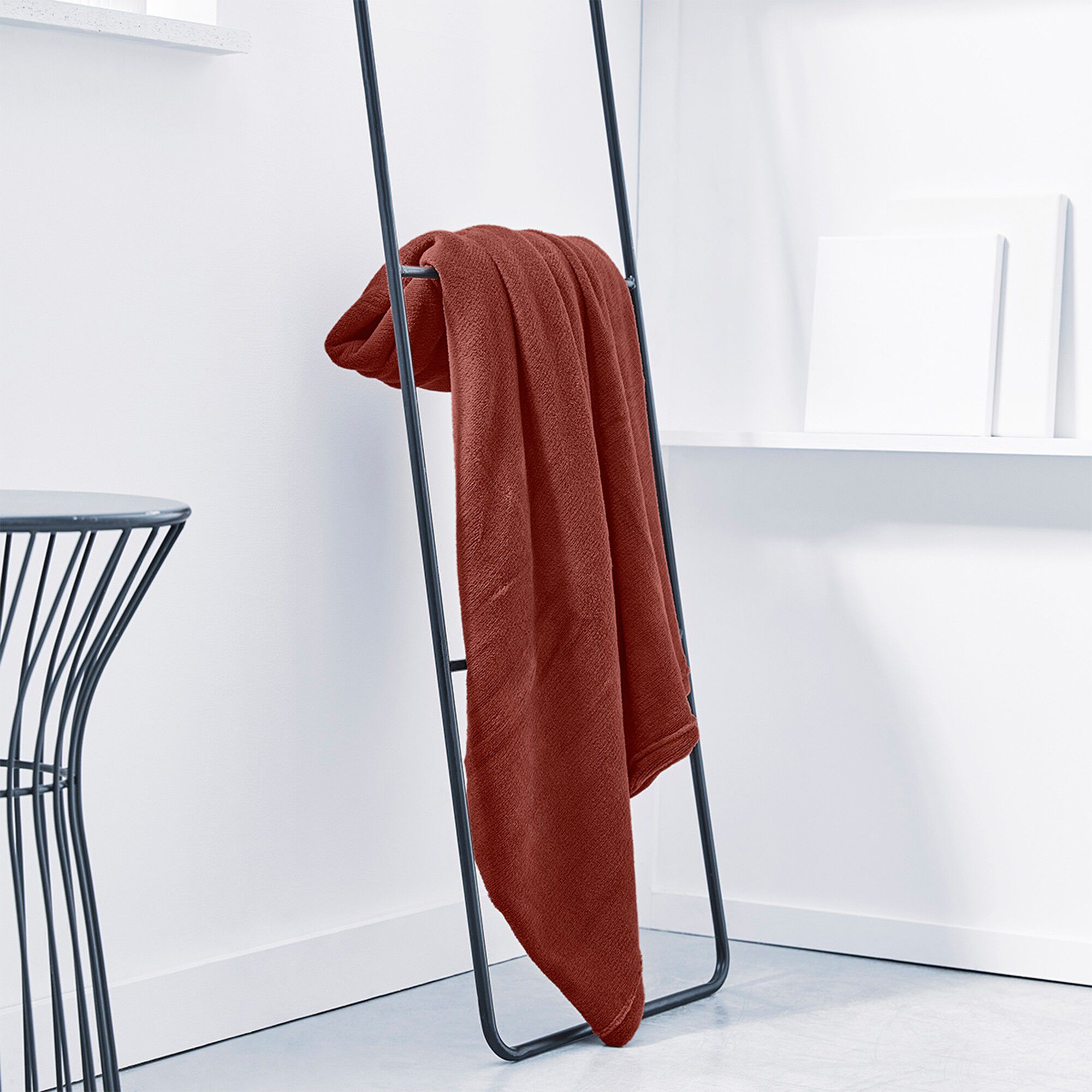 Plaid polaire toucher peluche