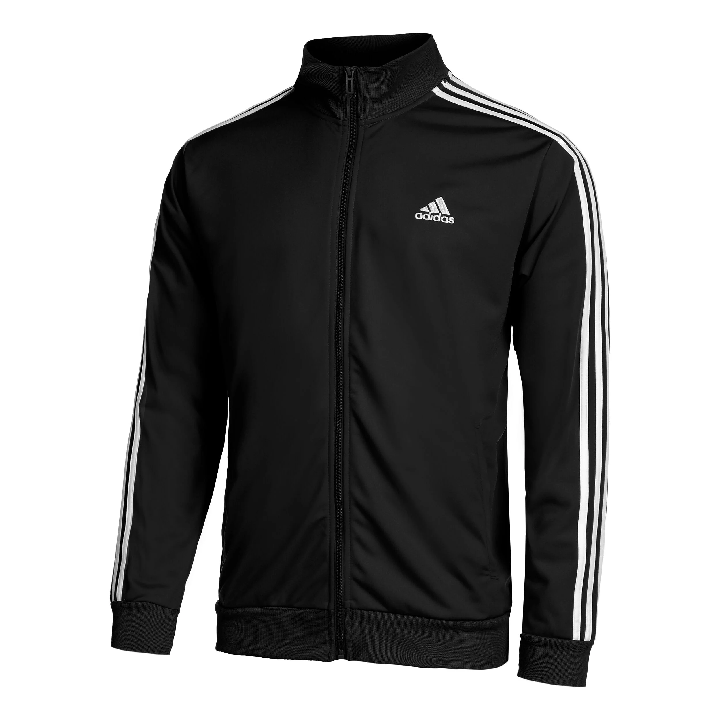 Sportswear Basic 3-Stripes Tricot Trainingsanzug Herren - Schwarz, Weiß
