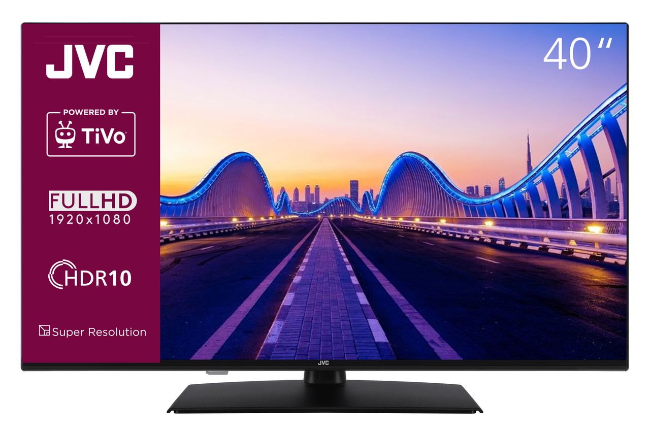 JVC LT-40VF5355 40 Zoll Fernseher / Smart TV (Full HD, HDR, Triple Tuner) 6 Monate HD  inkl.
