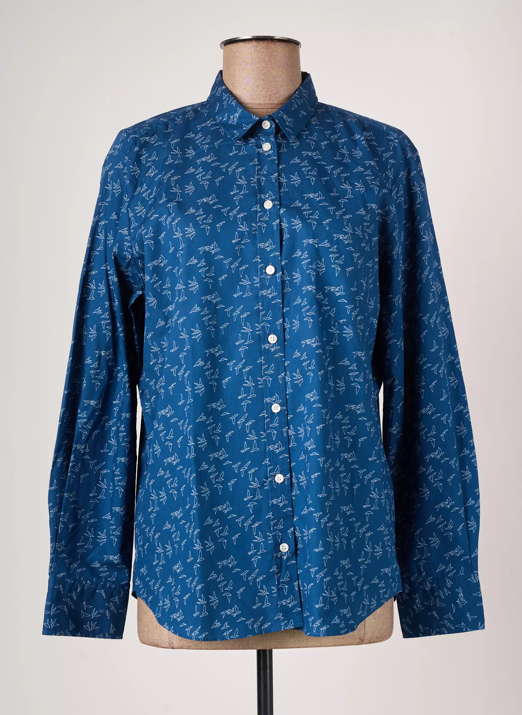 Ox Ville Chemisiers Femme couleur bleu
