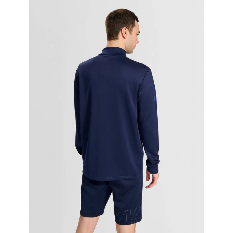 hummel hmlCOURT HALF ZIP L/S Sweatshirt Herren