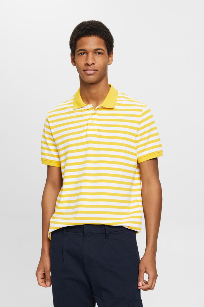 Gestreiftes Slim-Fit-Poloshirt