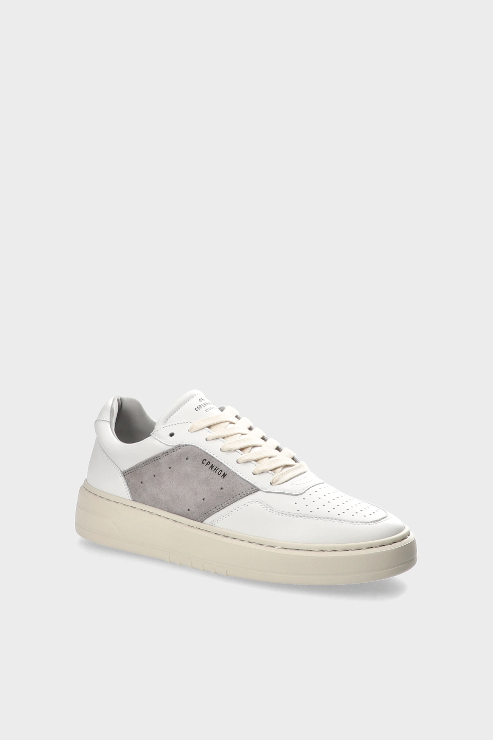 CPH1M leather mix white/light grey