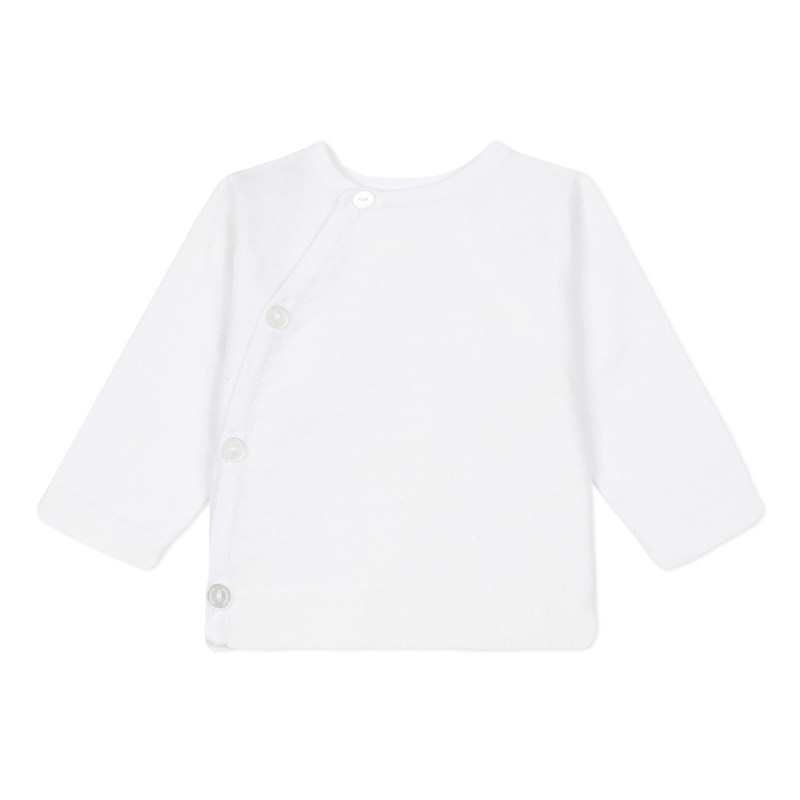 Cardigan bébé blanc à motifs naissance Absorba