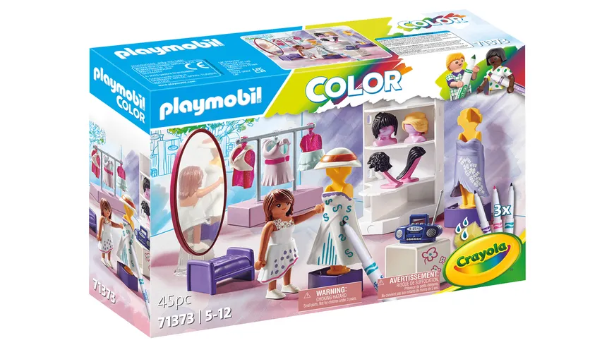 PLAYMOBIL 71373 - COLOR - Fashion Design Set
