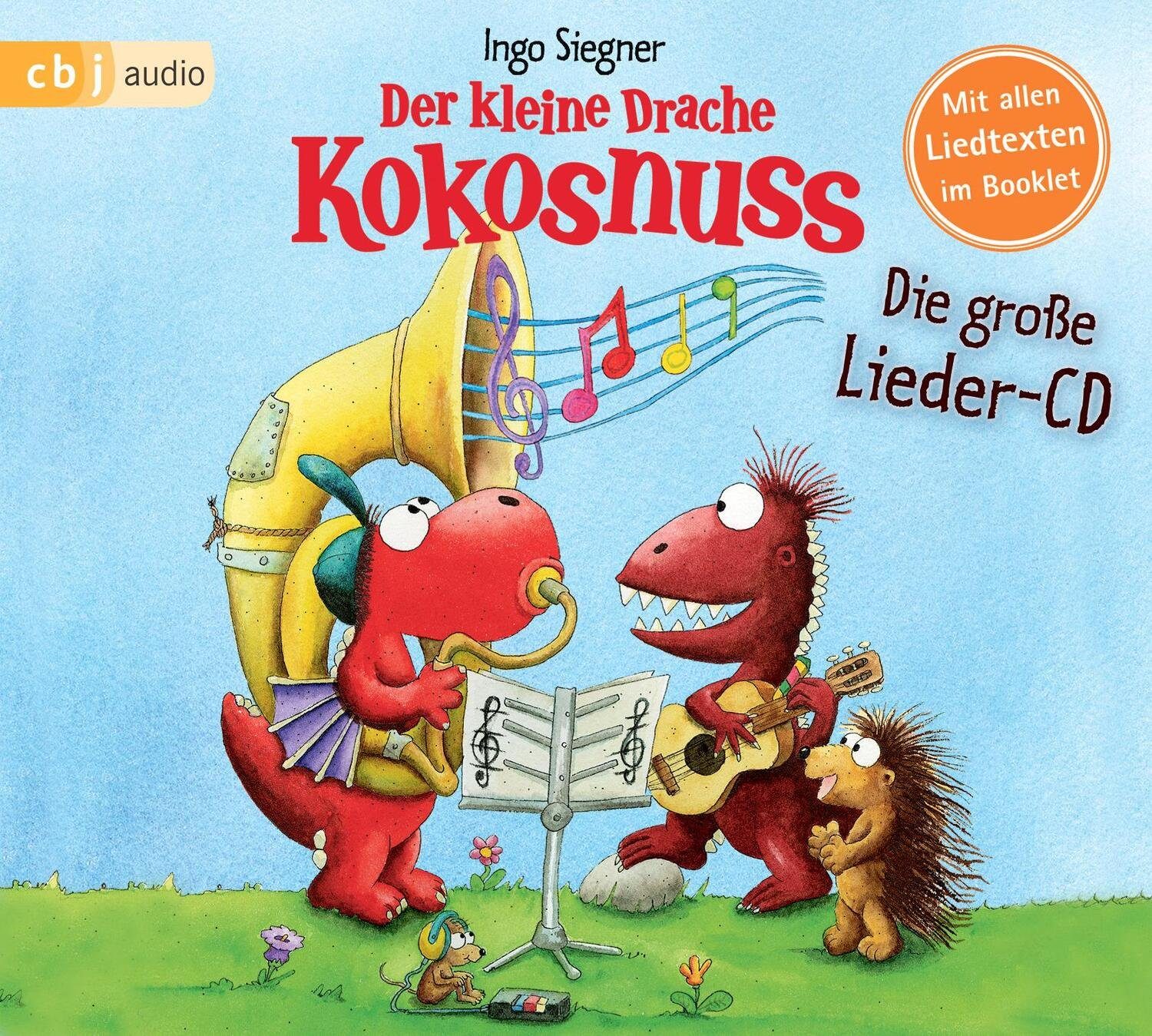 Hörspiel Der kleine Drache Kokosnuss - Die große Lieder-CD