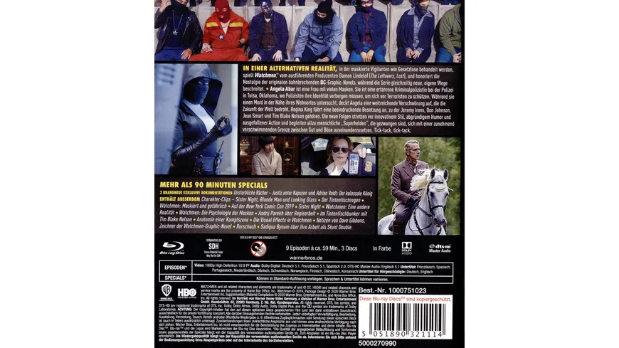Watchmen - 1. Staffel  [3 BRs]