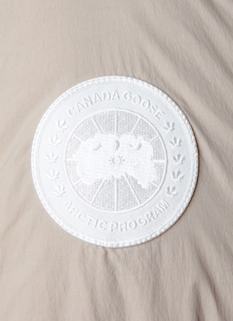 Doudoune Canada Goose Lawrence avec garnissage en duvet et logo