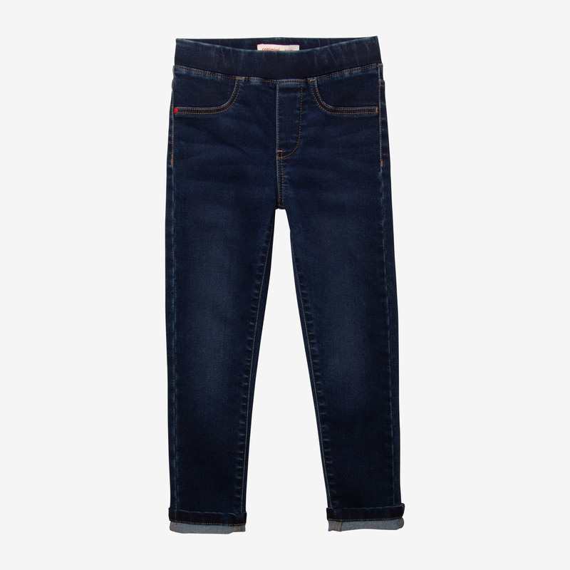 Jeggings fille en jean bleu stone Catimini
