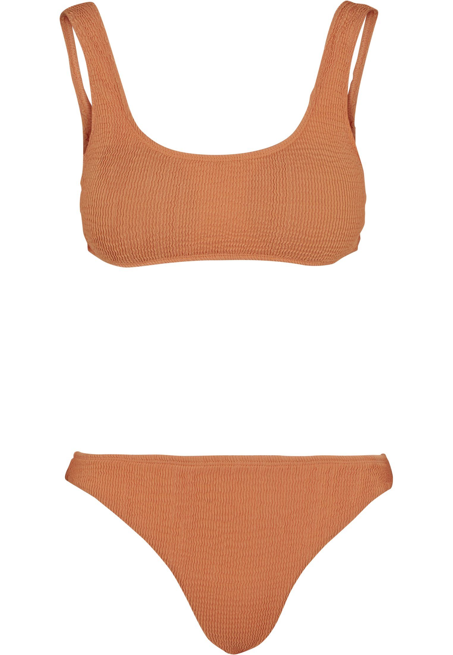 URBAN CLASSICS Bügel-Tankini Damen Ladies Tanktop Crinkle Bikini