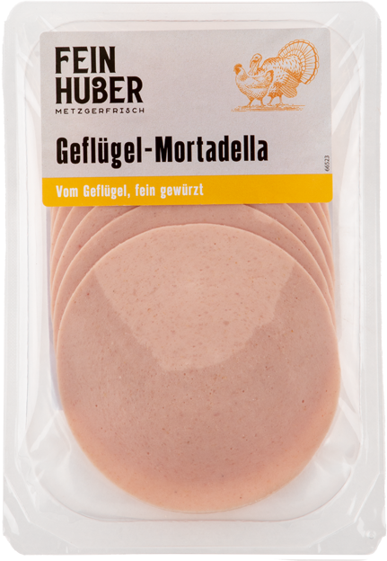 Feinhuber Geflügel-Mortadella