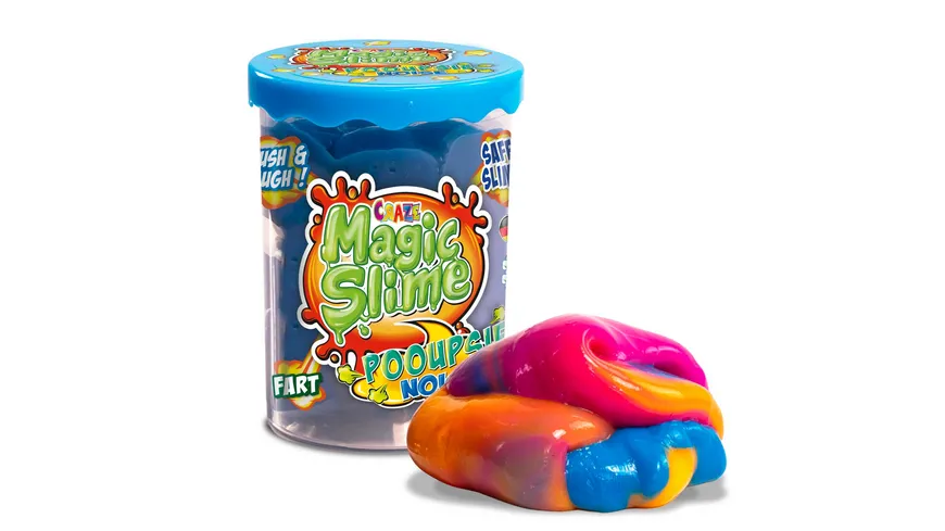 CRAZE - MAGIC SLIME Dose mit 100ml Pups-Schleim 85 ml