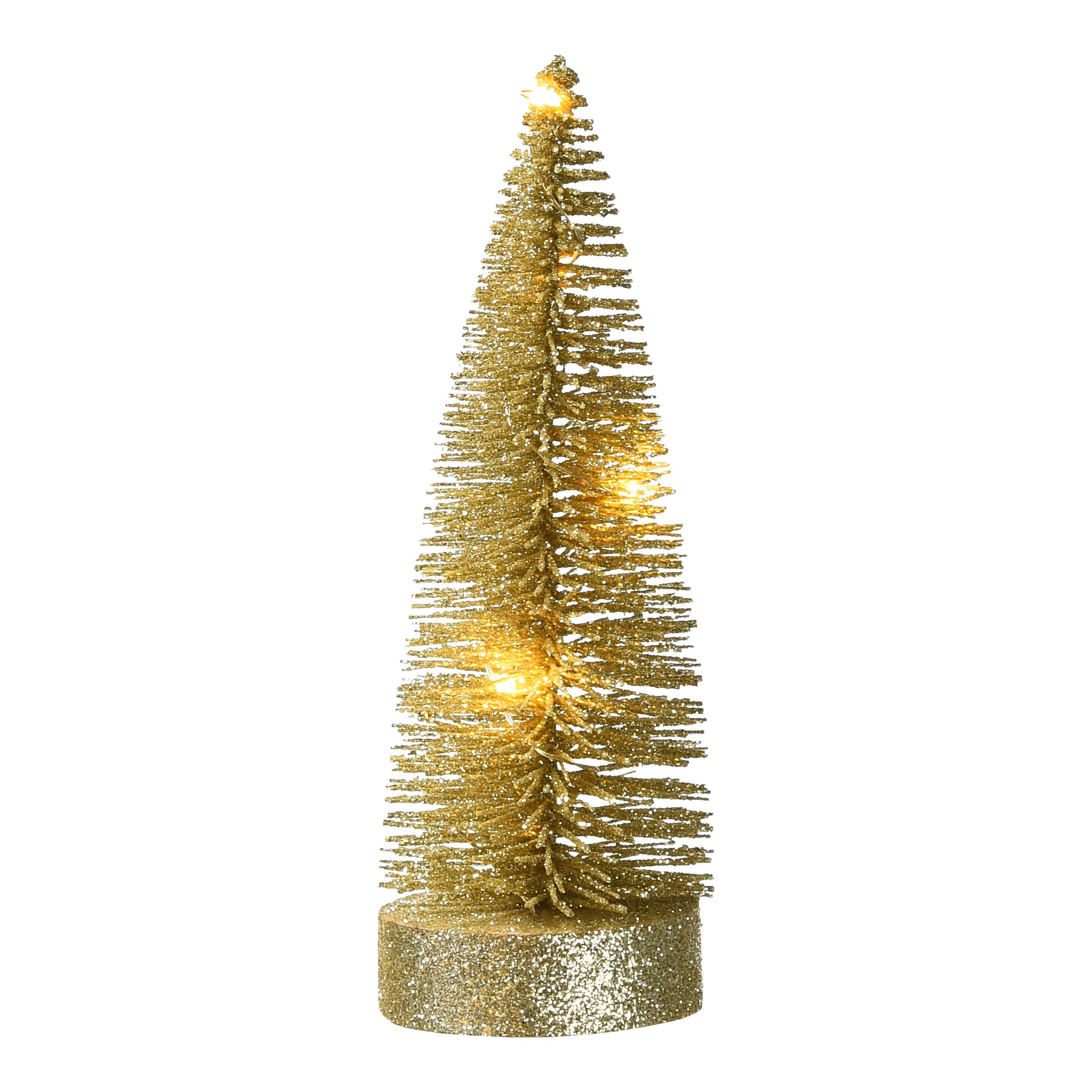 Depot Dekolicht Lichtobjekt Glitter Tree, LED-Beleuchtung, warmweiß