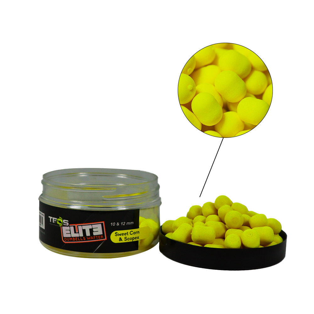 Käsipainot Wafter Teos Elite 10/12mm Sweet Corn/Scopex