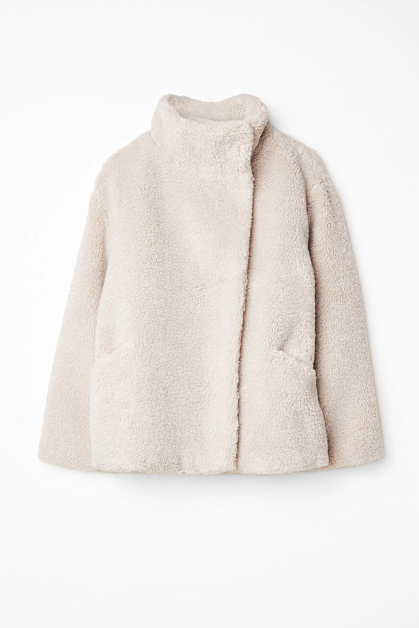 Oversized Teddy-Jacke