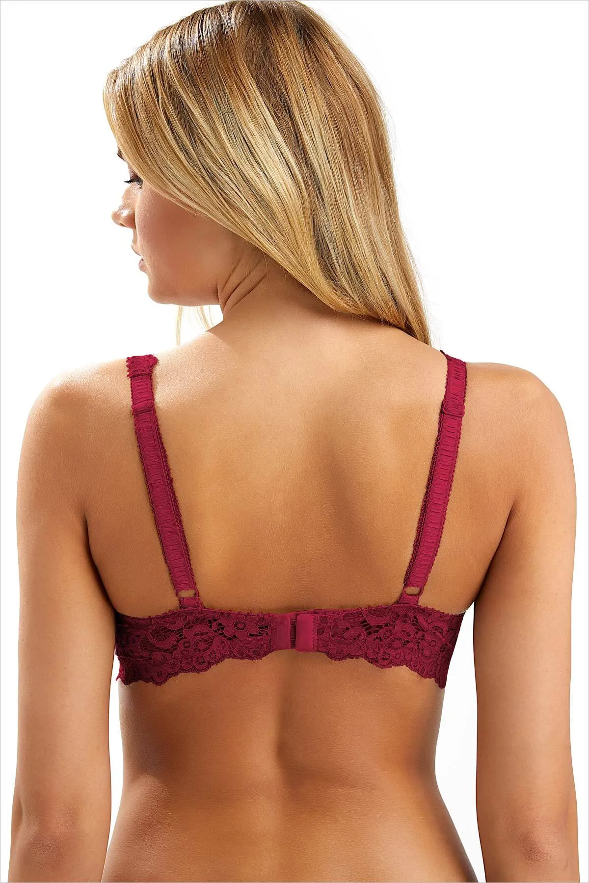 AYYILDIZ  3648 Burgunderroter Cupping-BH