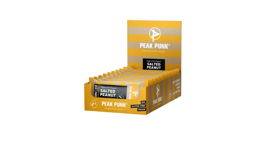 Organic Oat Flapjack Salted Peanut 60 g