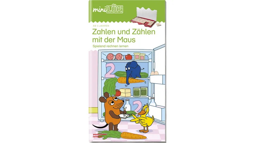 miniLÜK-Übungshefte / miniLÜK - Vorschule / Vorschule/1. Klasse - Mathematik: Zahlen und Zählen mit der Maus