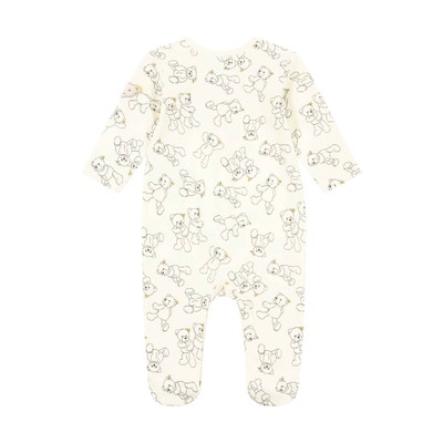 Strampler langarm, beige für Jungs