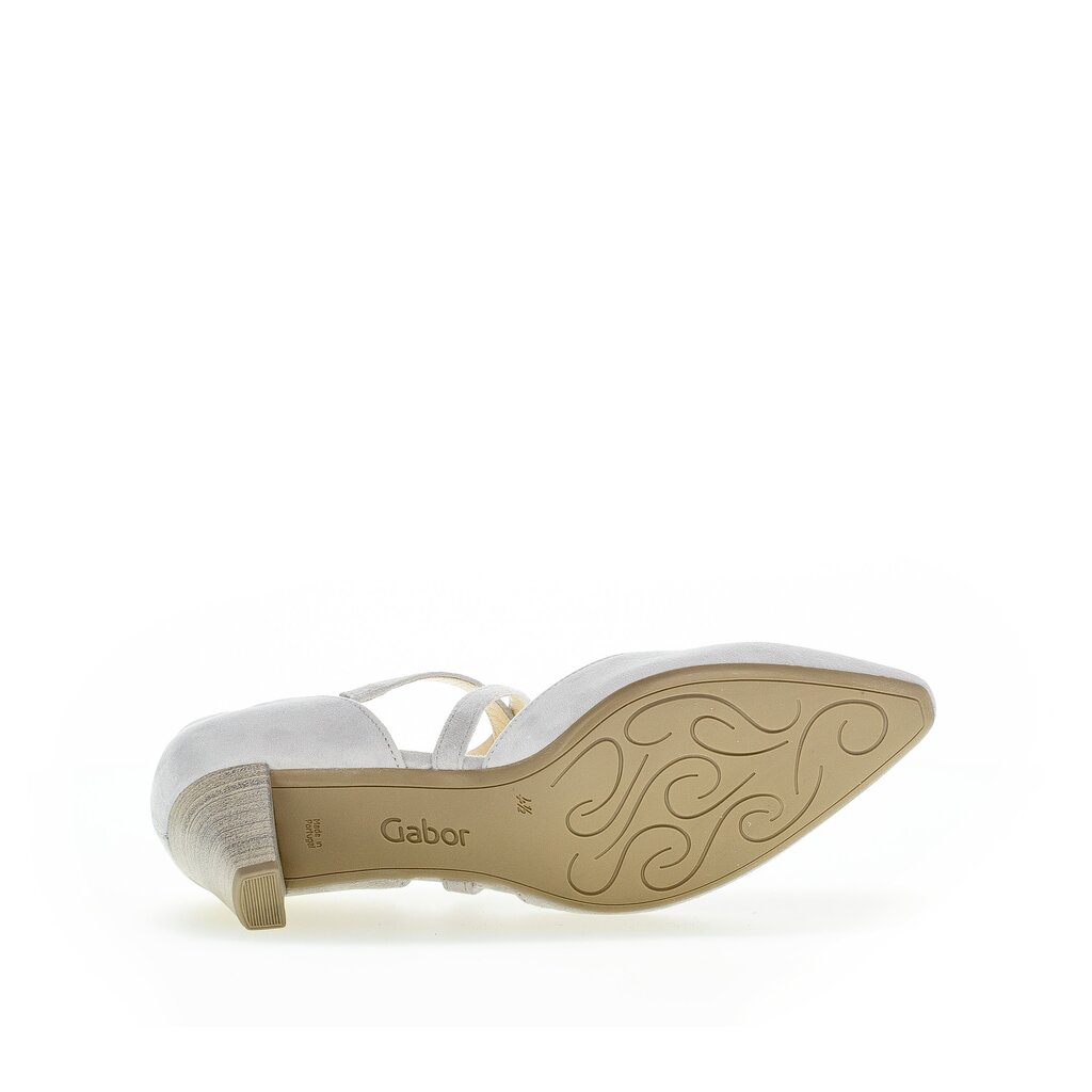 Gabor fashion Spangenpumps grau
