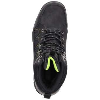 Puccetti Schnür Boots in schwarz