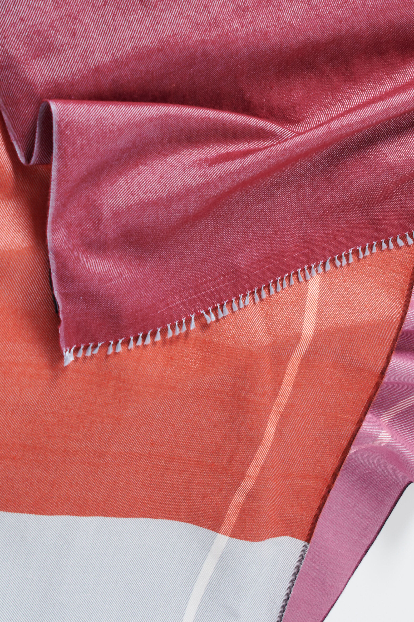 foulard mekong vieux rose femme